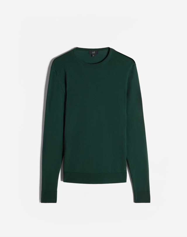 DUNHILL Merino Crew Neck Jumper JUMPERS Man f