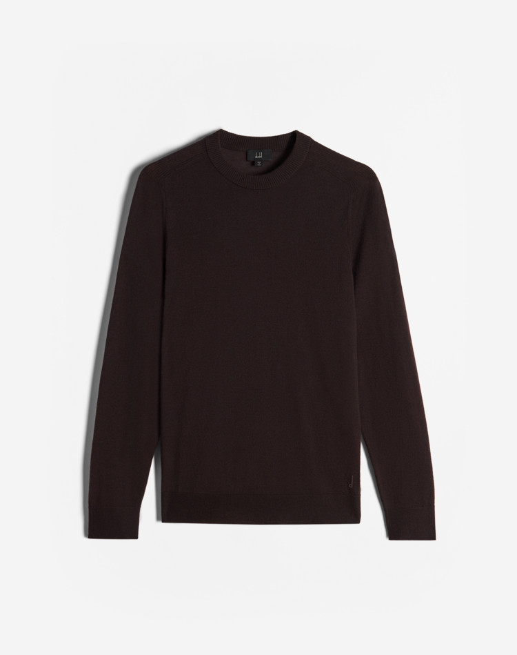 Superfine Cashmere Jumper DUNHILL JUMPERS Man Superfine Cashmere Jumper f