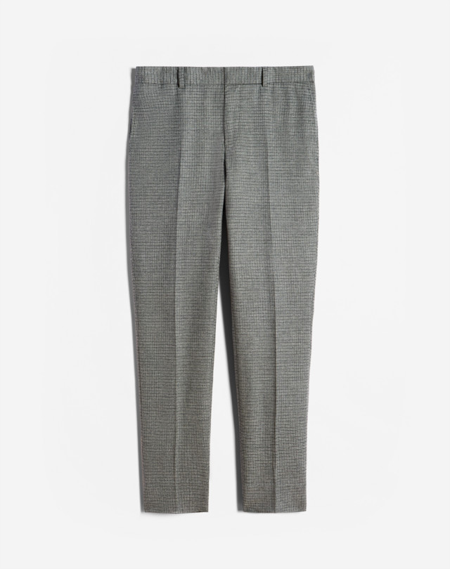 DUNHILL Travel Wool Cashmere Check Trousers FORMAL TROUSERS Man f