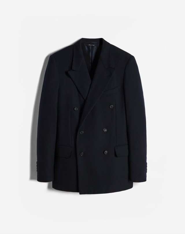 DUNHILL Society Wool Cashmere Double Breasted Blazer BLAZER Man f
