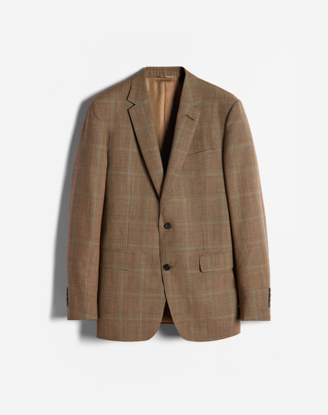 DUNHILL Giacca Mayfair in lana Principe di Galles BLAZER Uomo f
