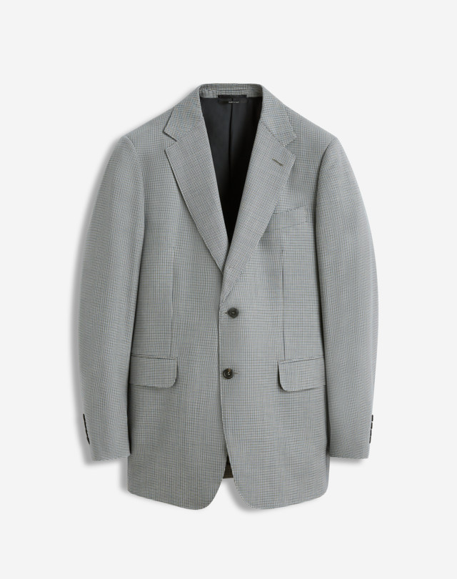 DUNHILL Chaqueta de pata de gallo Belgravia de lana BLAZER Hombre f