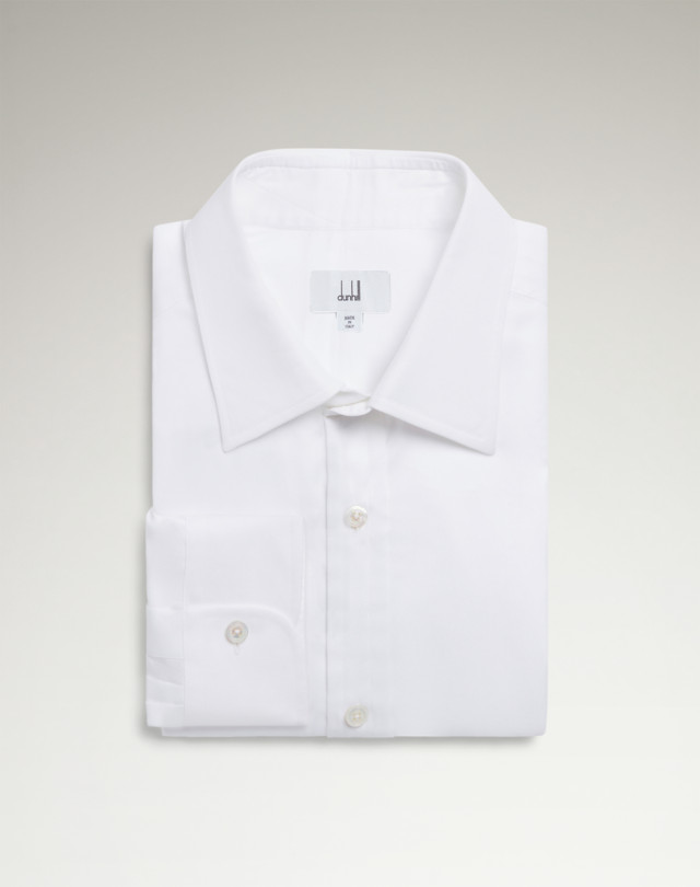 メンズ コットン ポイントカラー シャツ | dunhill JP