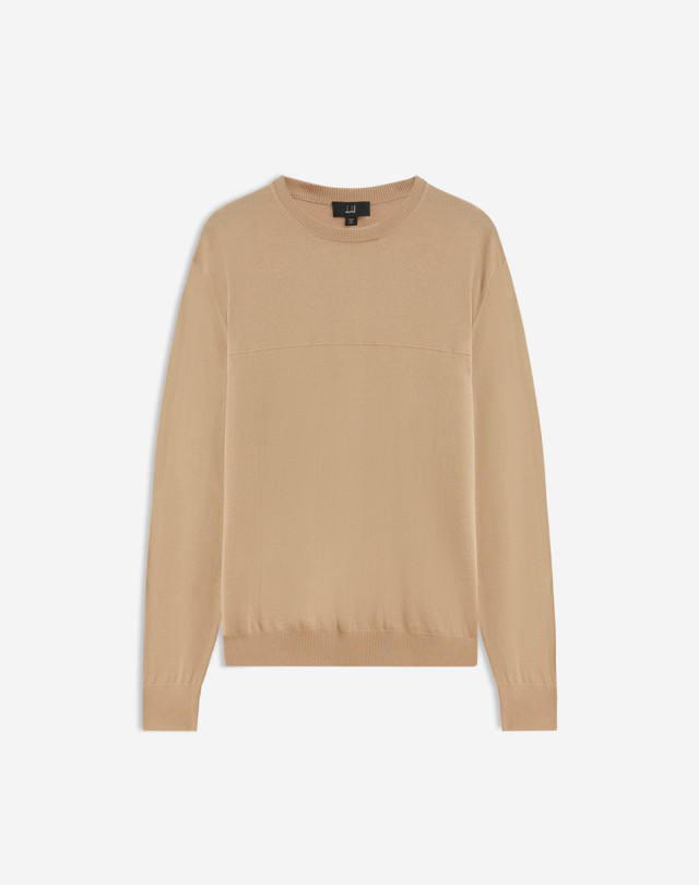 DUNHILL Raised Line Cashmere Crewneck Jumper JUMPERS Man f