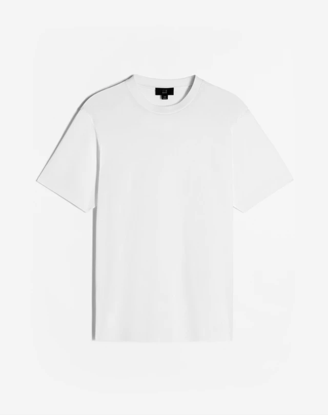 DUNHILL Alfred Dunhill Insignia Cotton Short Sleeve T-Shirt T-SHIRTS Man f