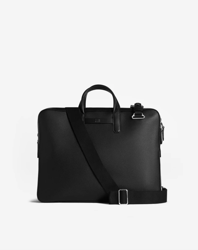 Men's Black 1893 Harness Double Document Case | dunhill US Online Store