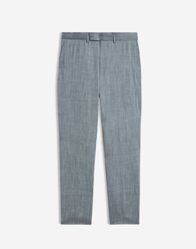 DUNHILL Wool Cashmere Herringbone Mayfair Trousers FORMAL TROUSERS Man f