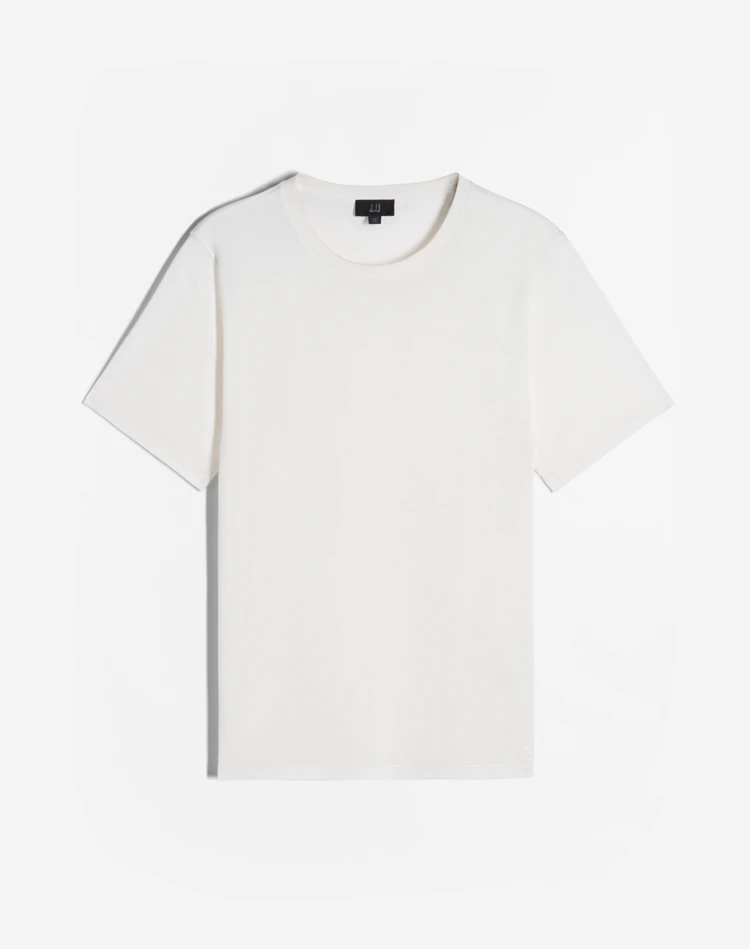 DUNHILL Tシャツ メンズ コットン カシミア ピケTシャツ f