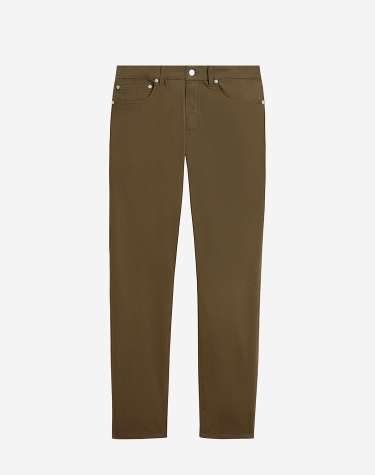 DUNHILL CHINOS Man Cotton Cashmere 5 Pocket Trousers f