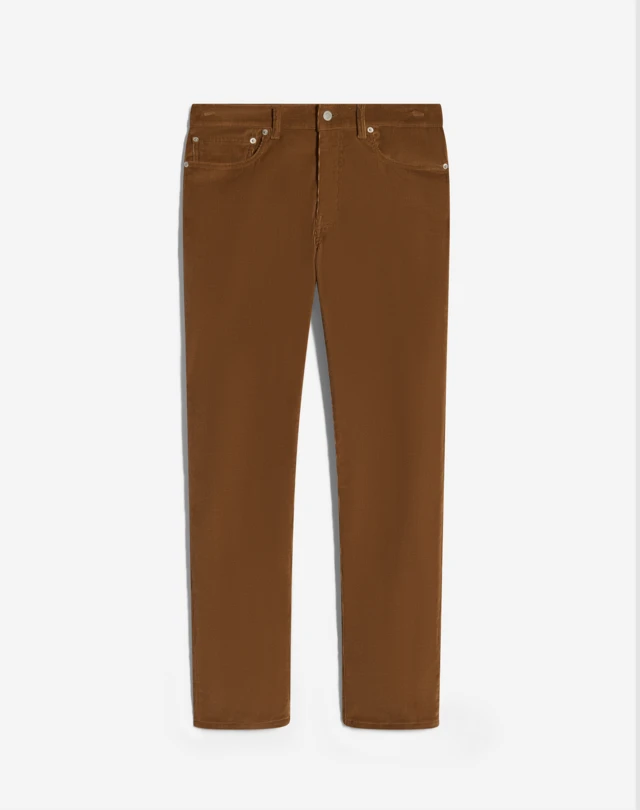 DUNHILL 5-Pocket-Hose aus einer Baumwoll-Kaschmir-Mischung CHINO-HOSE Herren f