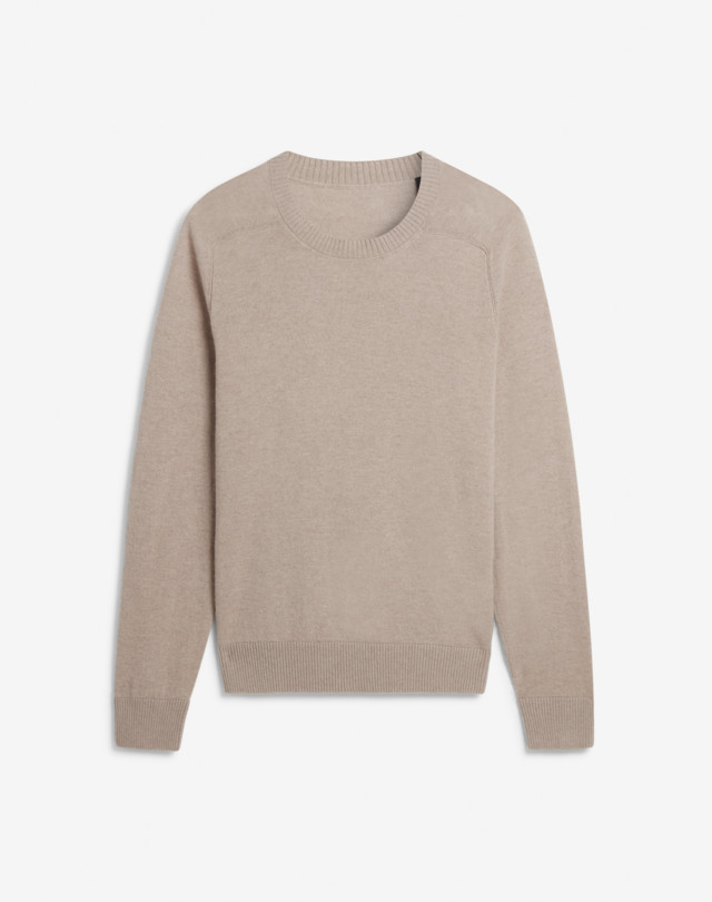 DUNHILL Cashmere Saddle Shoulder Crew Neck Jumper JUMPERS Man f