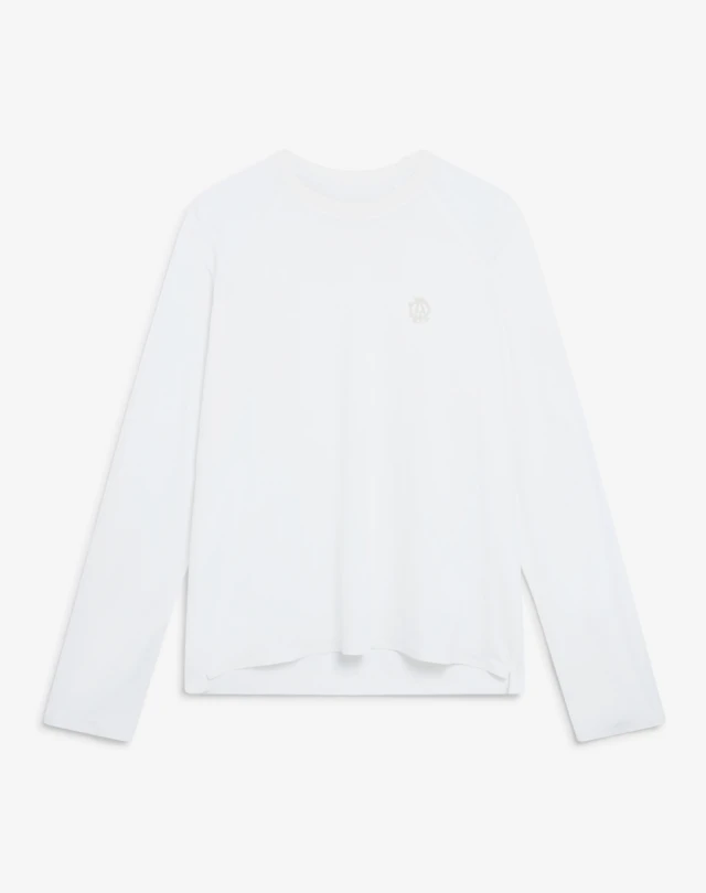 DUNHILL Athluxury Wool Long Sleeve T-Shirt T-SHIRTS Man f