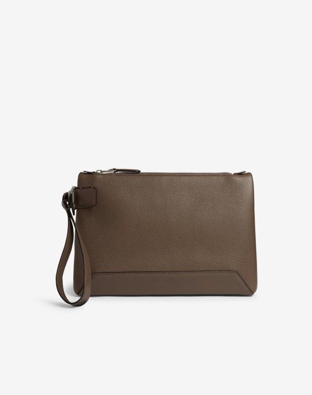 DUNHILL сумка-визитка 1893 Harness на молнии СУМКА-ВИЗИТКА Для Мужчин f