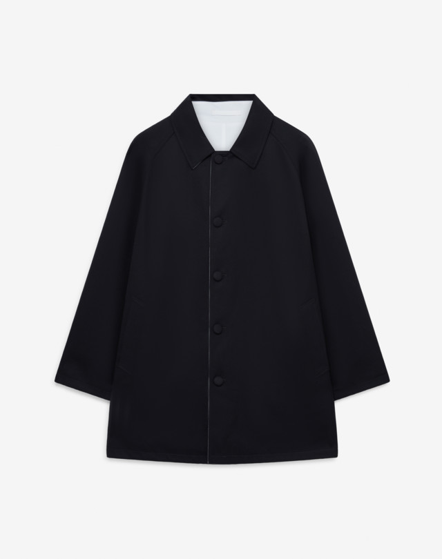 DUNHILL Reversible Technical Wool Car Coat CAR COATS Man f