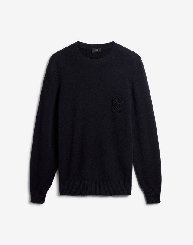 DUNHILL Jersey de cachemir con cuello redondo JERSÉIS Hombre f