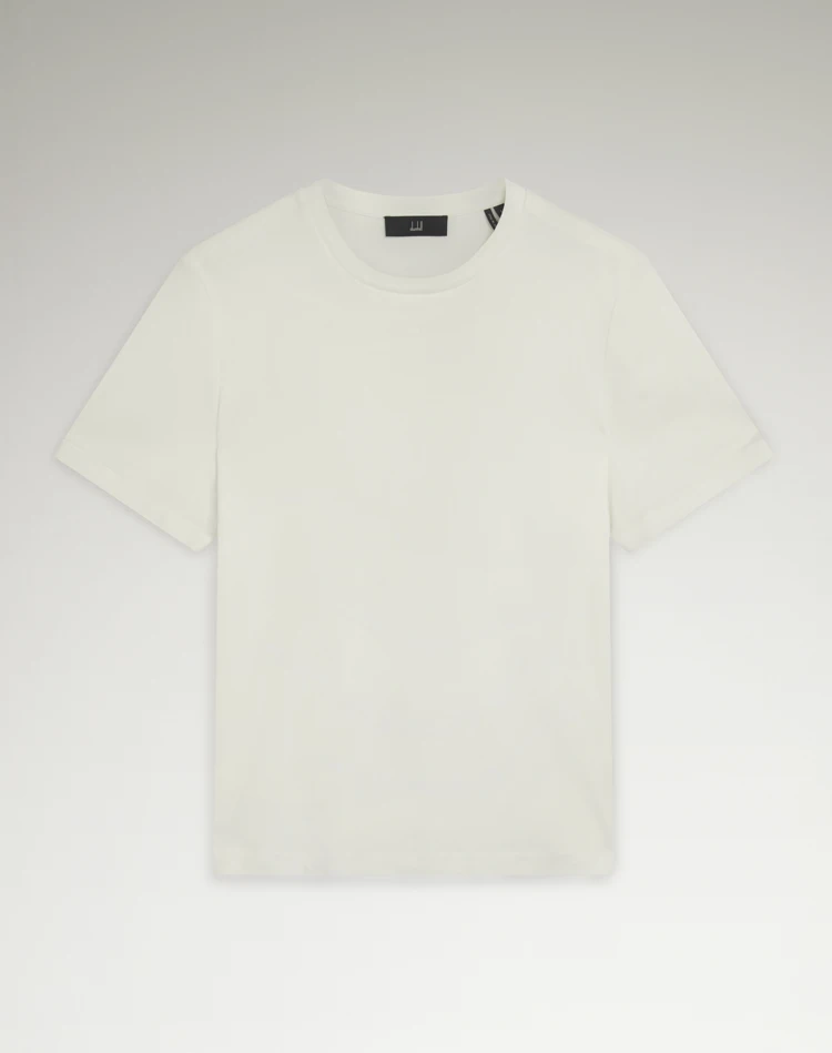 DUNHILL T-SHIRTS Man Supima Cotton Short Sleeve T-Shirt f