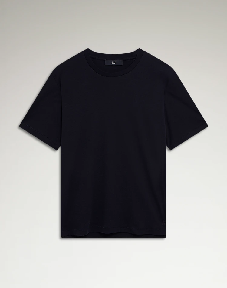 DUNHILL T-SHIRTS Man AD Cypher Cotton Short Sleeve T-Shirt f