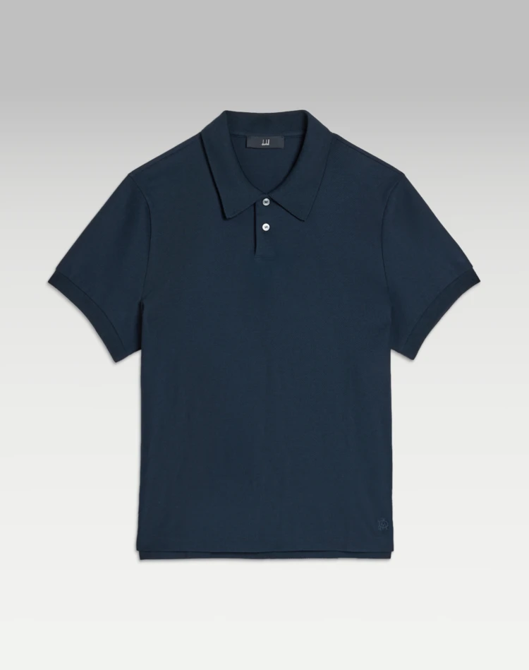 DUNHILL ポロ メンズ ADサイファーコットンピケ ショートスリーブ ポロ f