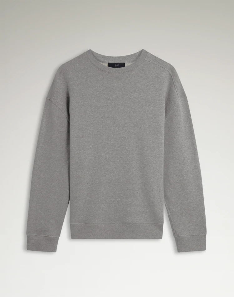 DUNHILL SWEATSHIRTS Man French Terry Cotton Sweatshirt f