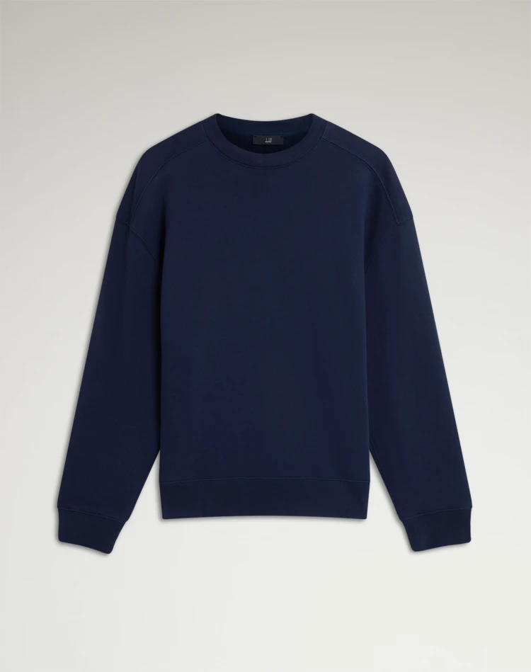 DUNHILL SWEATSHIRTS Man French Terry Cotton Sweatshirt f