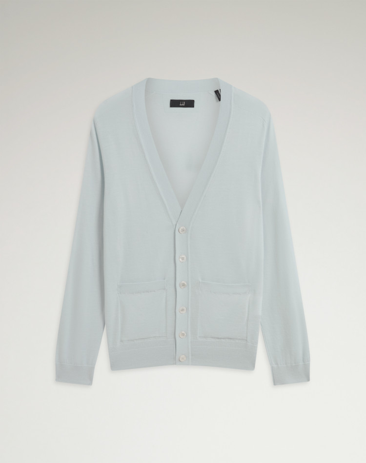 DUNHILL CARDIGANS Man Superfine Cashmere Cardigan f