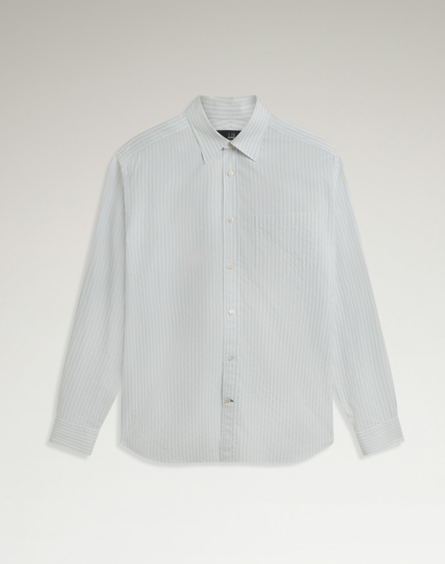 DUNHILL LONG SLEEVE CASUAL SHIRTS Man f