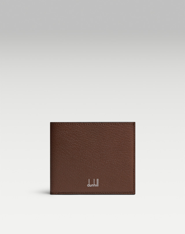 DUNHILL Duke Fine Leather 4Cc&Coin Purse Billfold
 BILLFOLDS Man f