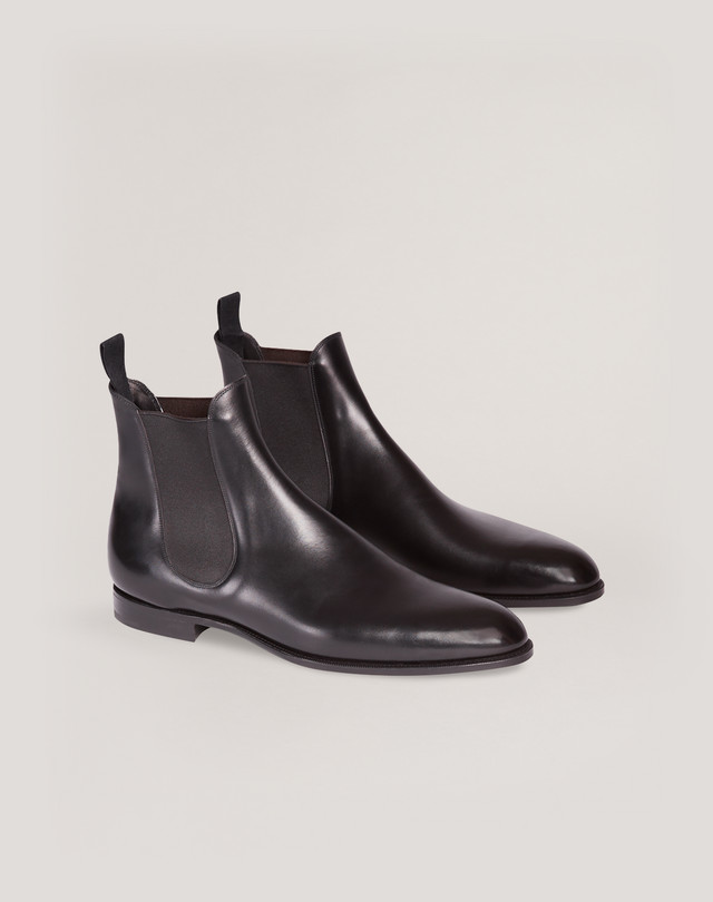 Shoe is shown in brown
