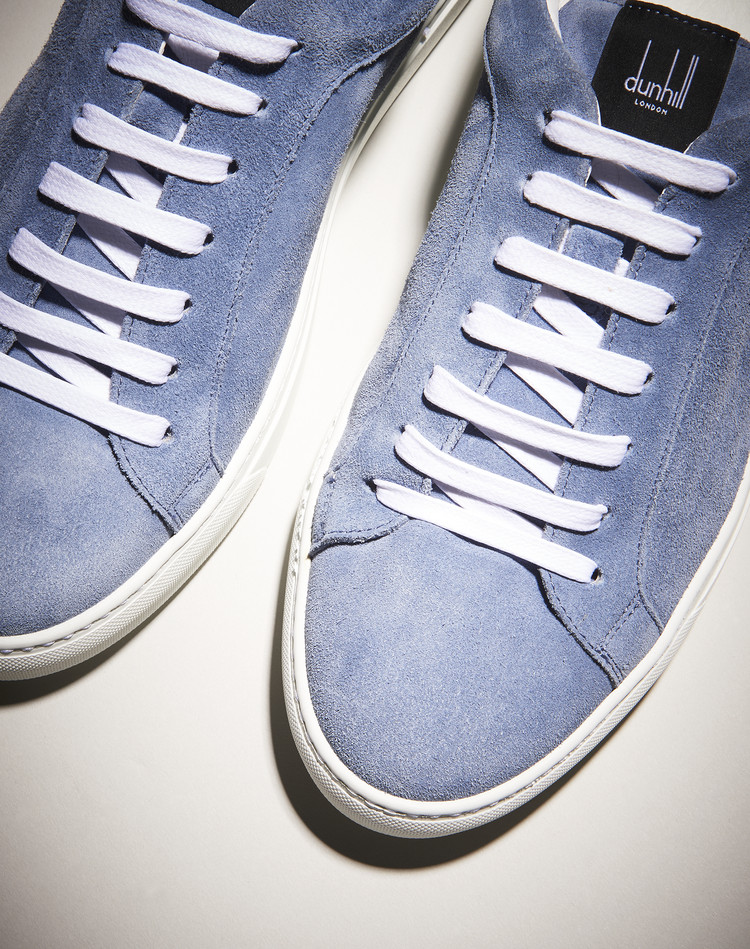 Suede Sneakers DUNHILL SNEAKERS Man Suede Sneakers f