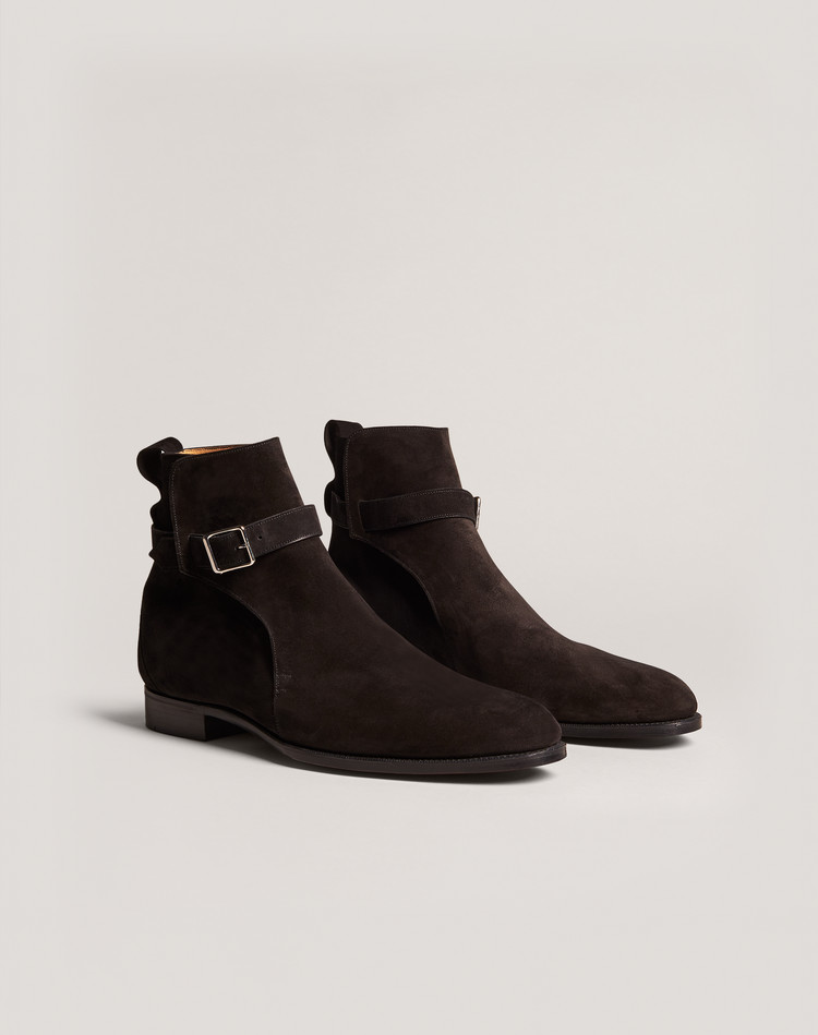 black suede boots