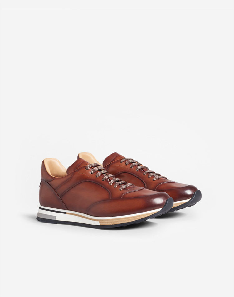 mens brown casual sneakers