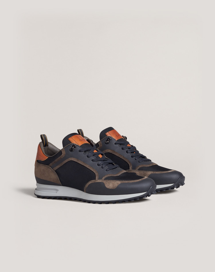 Men's Brown Radial Runner Sneaker 