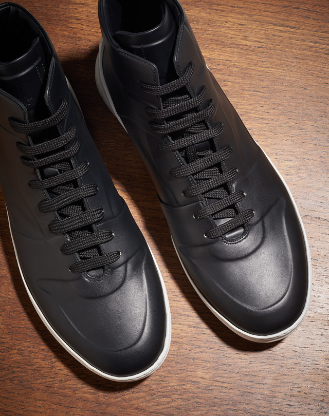 DUNHILL Spoiler Hi-Top Sneaker SNEAKERS Man f