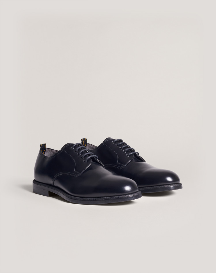 derbies homme noir cuir