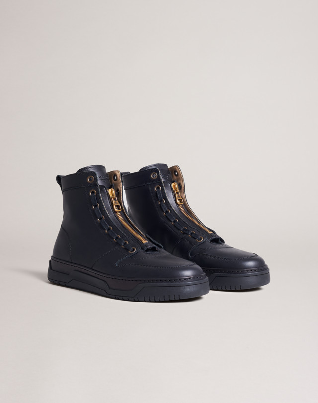 DUNHILL Duke High-Top Sneaker SNEAKERS Man f