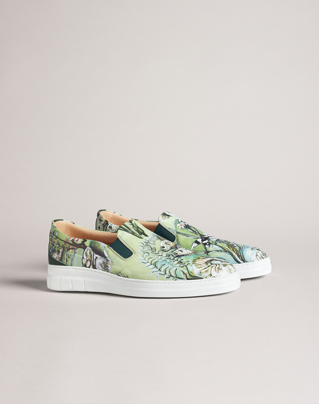 DUNHILL Aquarium Slip On Sneaker SNEAKERS Man f