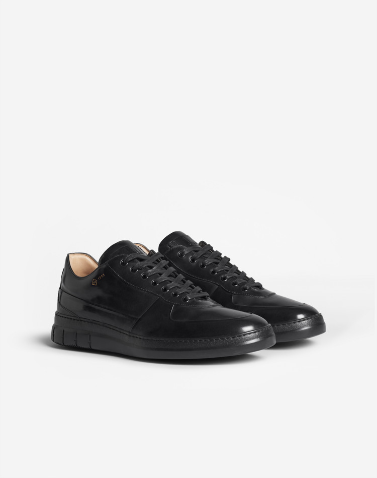 all black casual shoes