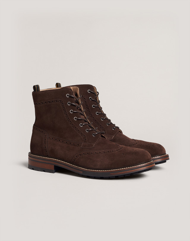 DUNHILL COUNTRY BROGUE LACE-UP BOOT BOOTS Man f