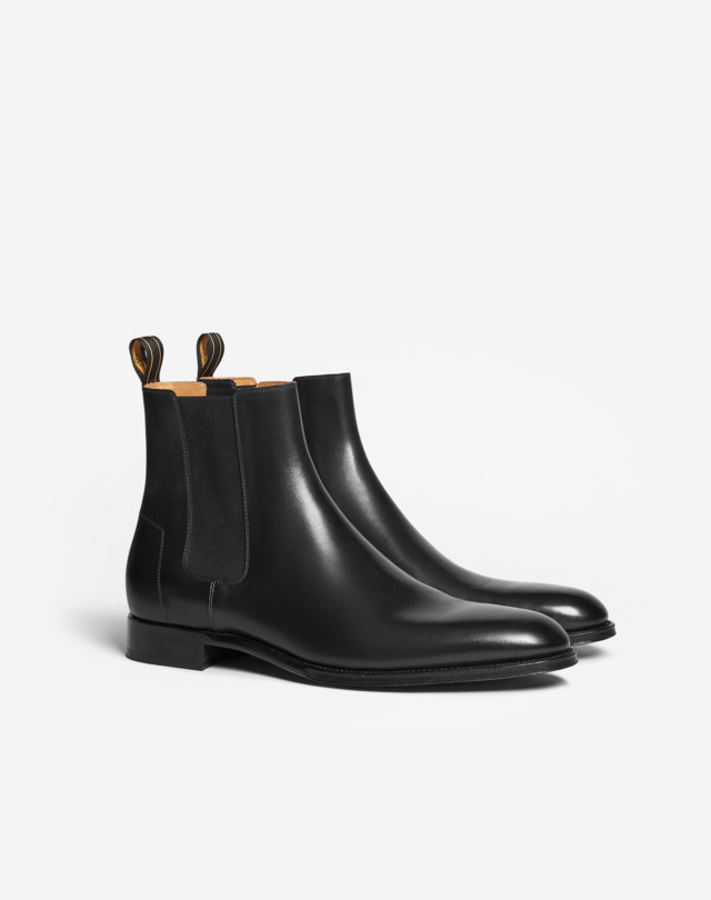 Men's Black Kensington Chelsea Boots