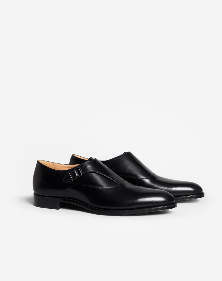 KENSINGTON SINGLE MONK STRAP DUNHILL FORMAL SHOES Man KENSINGTON SINGLE MONK STRAP f