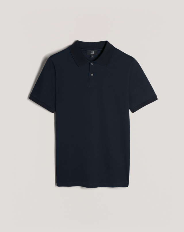 DUNHILL Cotton Polo Shirt POLOS Man f