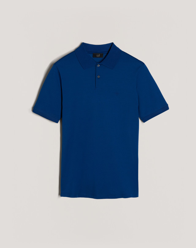 DUNHILL Cotton Polo Shirt POLOS Man f