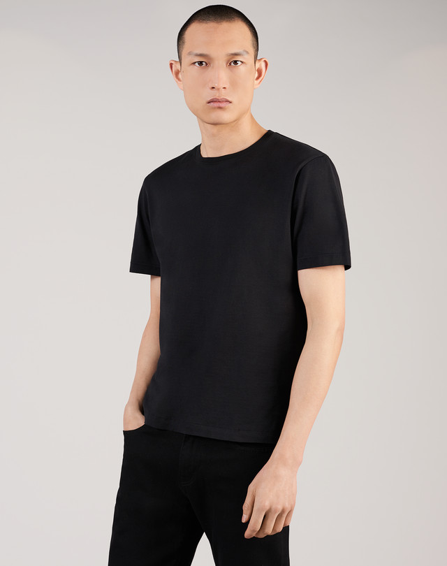 DUNHILL Classic Cotton T-Shirt T-SHIRT Man f