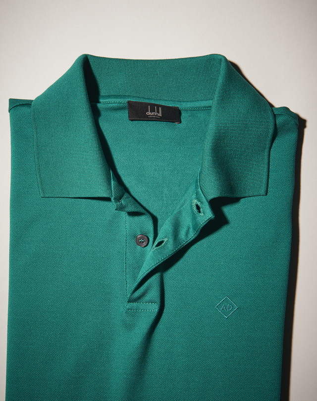 DUNHILL Cotton Polo Shirt ПОЛО Для Мужчин f