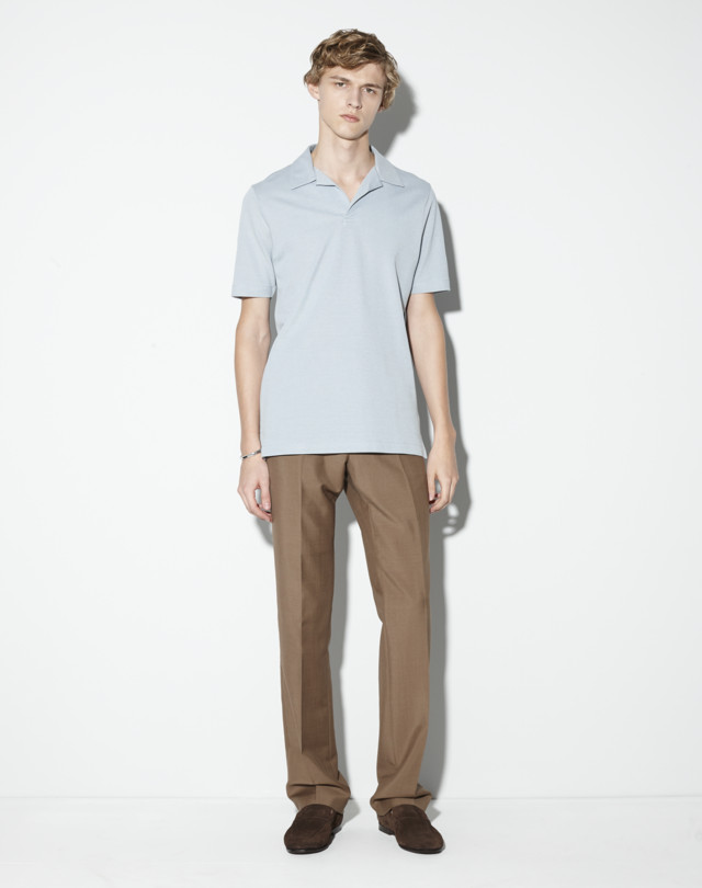 DUNHILL Open Collar Polo
 ПОЛО Для Мужчин f