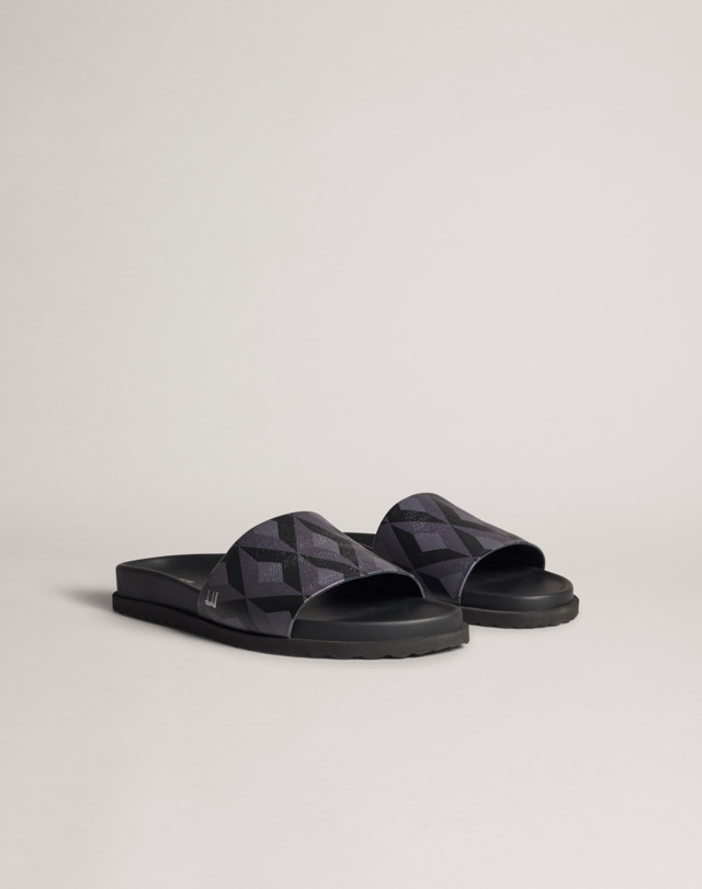 DUNHILL Cadogan Engine Turn Slide SLIDERS Man f