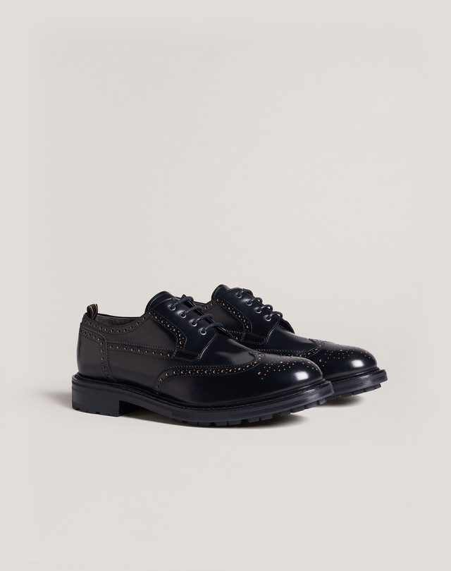 DUNHILL トラクション レースアップ ブローグシューズ ブローグ メンズ f