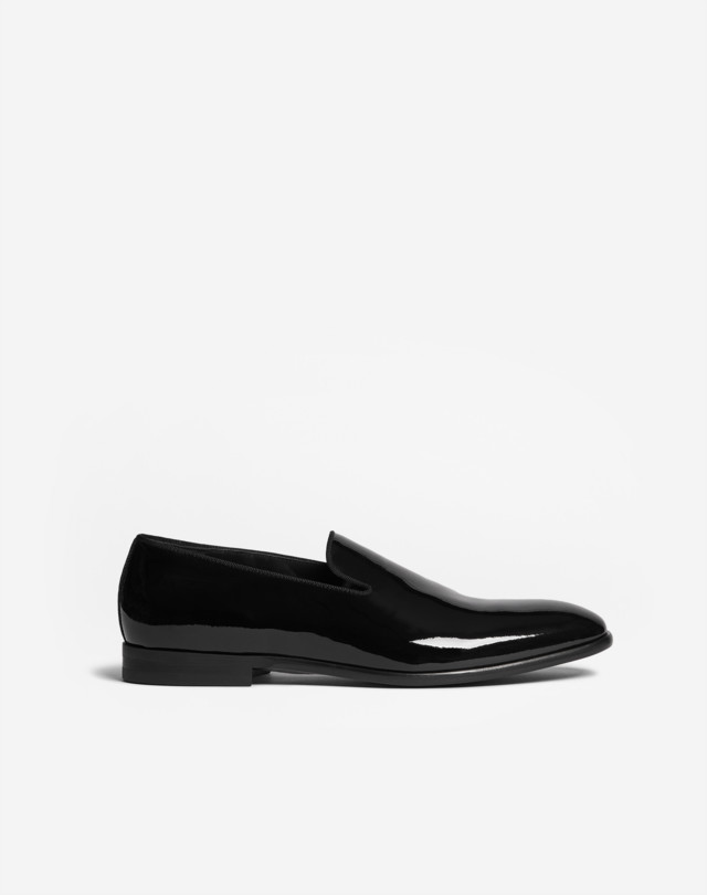 Men's Black Evening Slippers dunhill Online Store