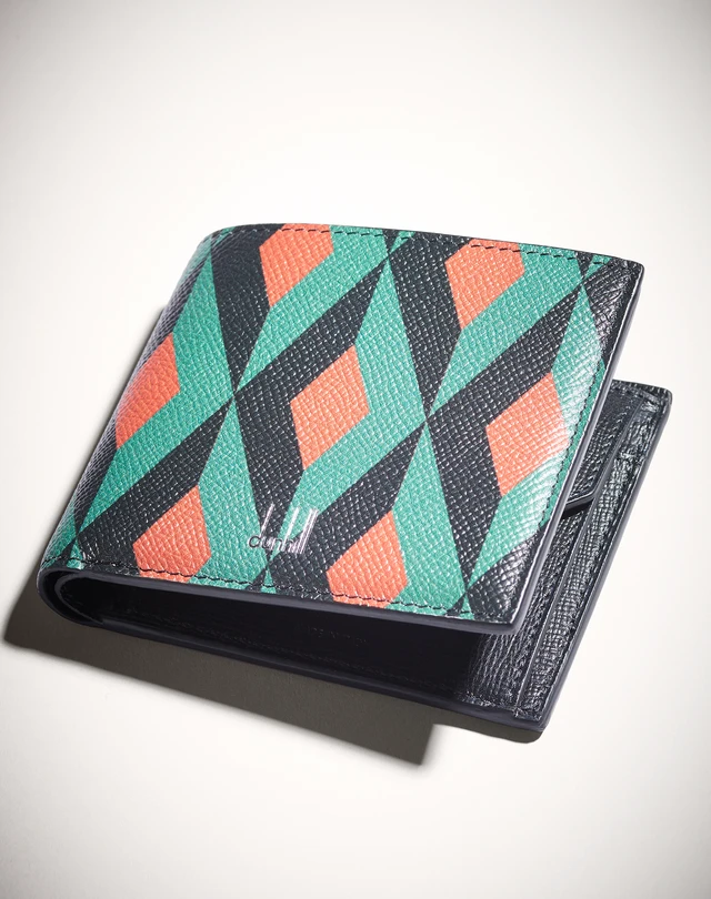 Men's Cadogan Engine Turn 6CC Billfold Wallet | dunhill RS Online