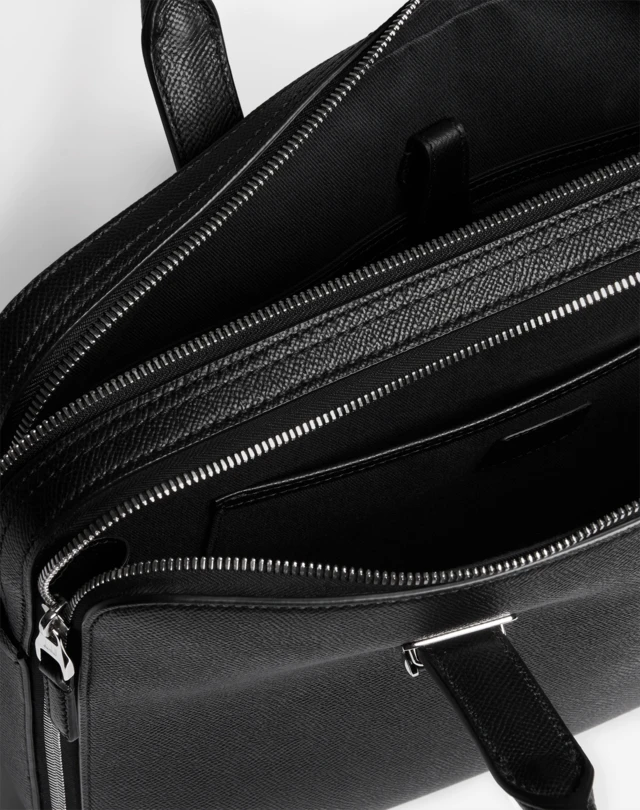 DUNHILL Cadogan Slim Double Document Case BRIEFCASES Man e